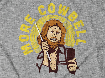 More Cowbell Tee Design for theCHIVE