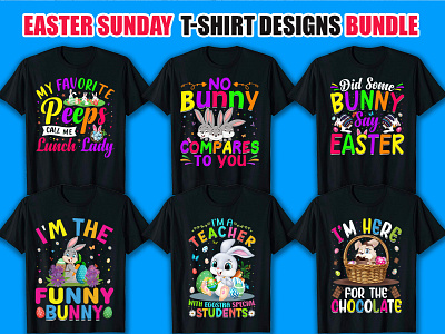 Easter Sunday T-Shirt Designs Bundle. best custom t shirts custom t shirts design easter sunday easter sunday t shirt easter sunday t shirt bundle illustration logo merch bundle t shirt bundle t shirt design t shirt design ideas t shirt design maker