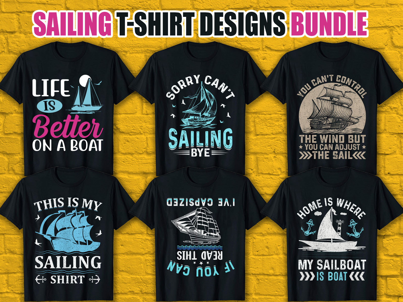 21 Best Sailing Shirts Designs & Graphics