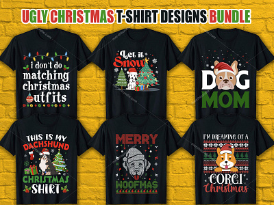 Ugly Christmas T-Shirt Designs For Merch By Amazon