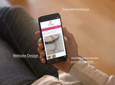 Jewellery and Accesories e-commerce website graphic design ui ux web design woocommerce wordpress