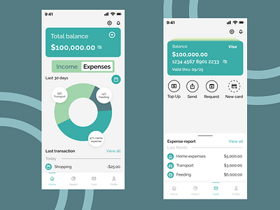 E-wallet apps dailyui design e wallet fintech ui design uiux visual design