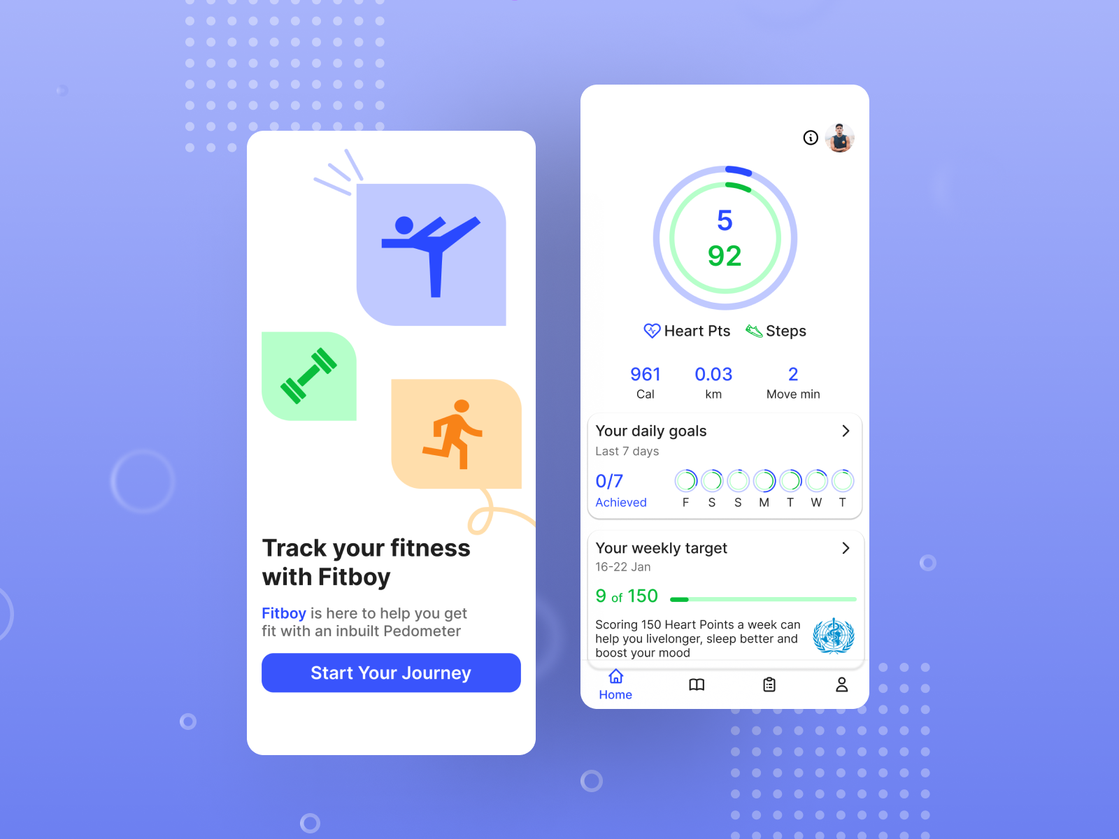 Pedometer App By Abdussalam Popoola 