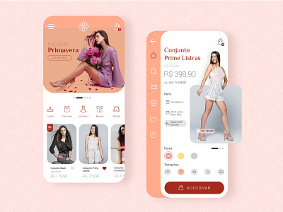 Loja Ramalhete | UI Design app design shopping ui ux