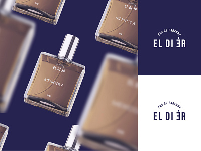 Eldier Parfume brand brandidentity branding design flat graphic design icon logo logodesign minimal packaging parfume productdesign visual visualidentity