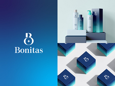 Bonitas | Visual Identity beauty brandidentity branding brandingidentity cosemetics design flat graphic design logo logodesign luxury minimalist mockup packaging visual visualidentity