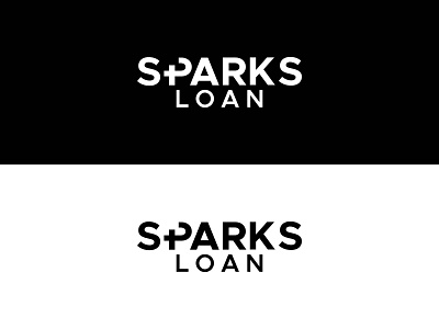 Sparks Loan Logo Design a logo a mark branding design graphic design logo logo design logotype minimal