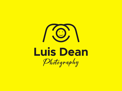 Luis Dean Photography logo design a logo a mark branding creative mark design graphic design logo logo design logo mark meaningful logo minimal minimalist logo modern logo print startup