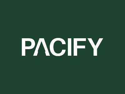 Pacify logo design