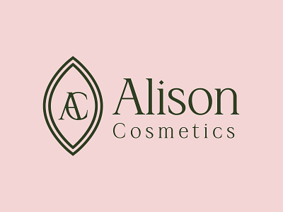 Alison Cosmetics Logo Design