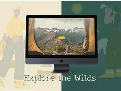 Explore the Wilds: Expedition Booking branding design expedition exploration figma graphic design holiday ui ui design uiux user interface ux design website website design