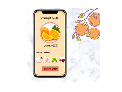 Juice App app branding design icon illustration ux