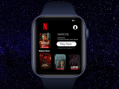 Netflix app streaming design