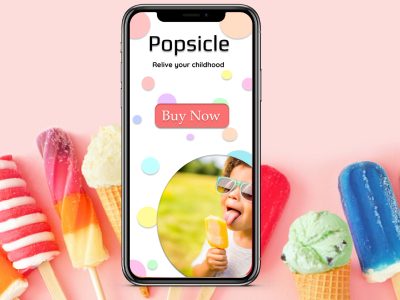 Popsicle buying app design