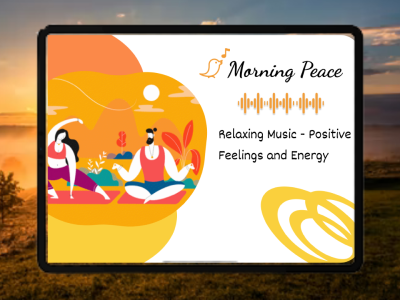 Morning peace music app design app branding design icon illustration logo typography ui ux vector