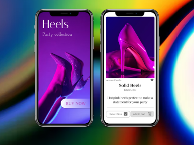 Heels app design