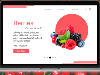 Berries webapp design