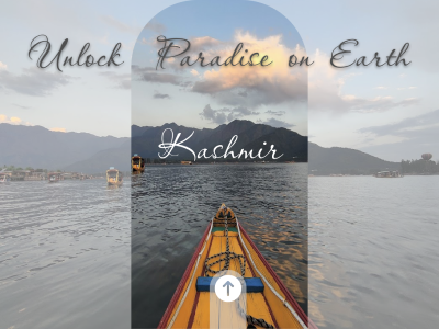 Explore Kashmir Webapp design