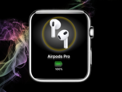 Connect Airpods to Apple watch app branding design icon illustration logo typography ui ux vector