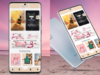 Perfume app design