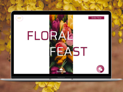 Floral Feast website design app branding design icon illustration logo typography ui ux vector