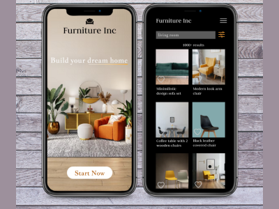 Furniture Inc. - Furniture buying app design