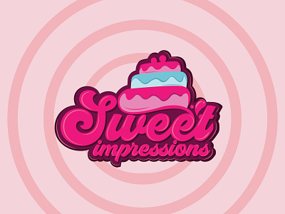 Cake and Sweet Store Logo branding branding logo cake logo cake store logo candy logo graffity logo graphic design logo modern logo sweet shop logo unique logo