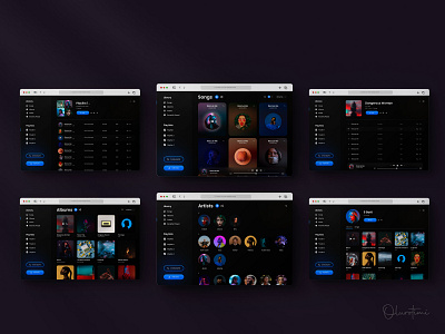 Web-based Music Player