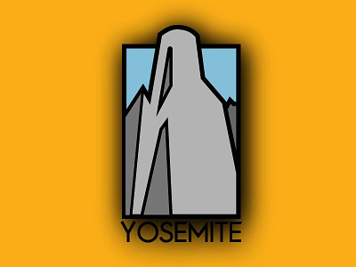 Yosemite - Flat Design design flat yosemite