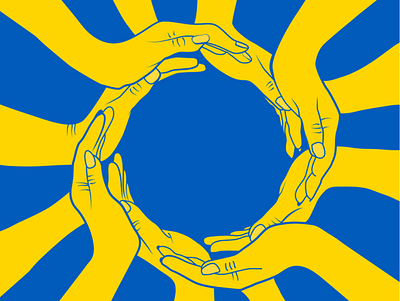 #Support Ukraine. 2022 blue close flag help hends sky stop sun support ukraine vector war yellow