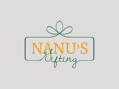 Nanu's Gifting Logo logo logodaily logodesign logofolio logoinspiration logos logotype