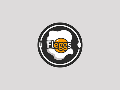 Fleggs Logo branding design egglogo foodlogo logo logodesign logofolio logoinspiration logos logotype modern logo