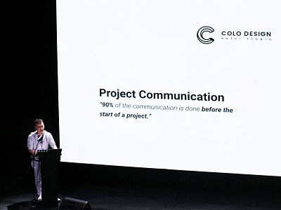 Project communication about project agency announce communicate content creator creator design design agency report uxui