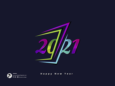 Glossy 2021 design flat graphic design illustration illustrator logo minimal vector