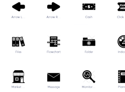 Business and Web business icon icons icons set web