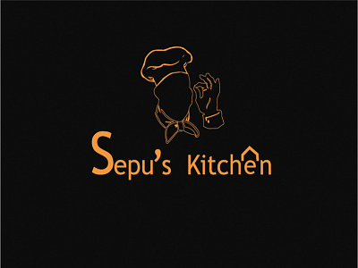 Sepu's Kitchen design graphics design illustrator iluastration logo logo design