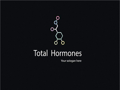 Total hormonal logo design graphics design illustration illustrator iluastration logo logo design