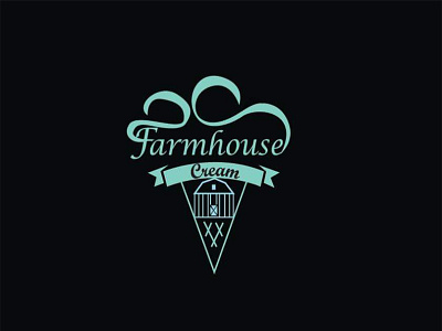 Farm House design graphics design illustration illustrator iluastration logo logo design