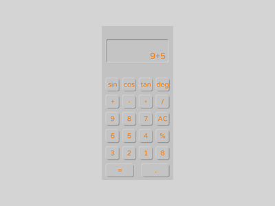 Day4 Calculator illustration typography ui ux web