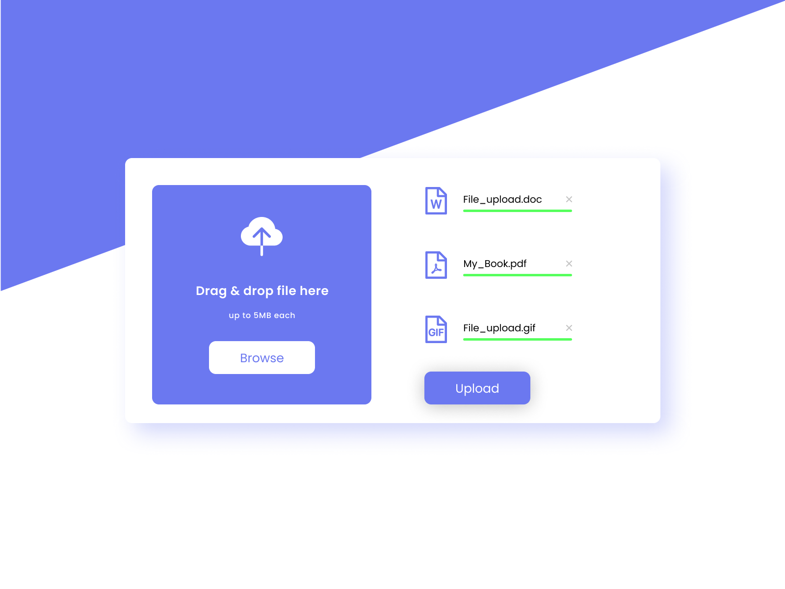 Day31 File Upload by Him Sagar Rai on Dribbble