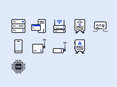 Network Hardware Icon