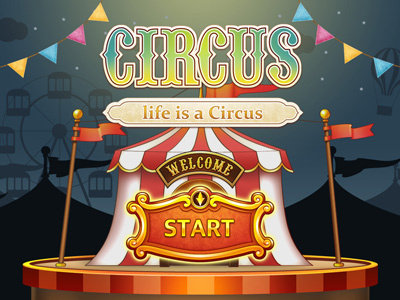 Circus Game Intro circus game intro