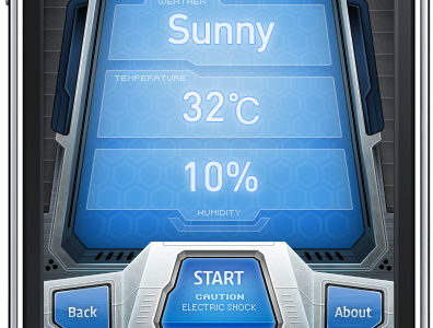 Weather Checker 2 clean iphone ui weather