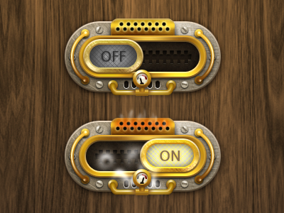 On-Off Switch UI, steam steam switch ui