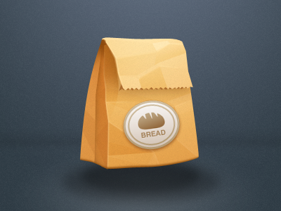 Bread Bag bag bread icon paper