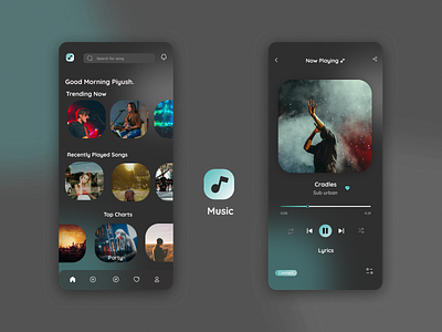 Daily UI 09 009 09 android appui daily 100 challenge daily ui dailyuichallenge music app uidesign