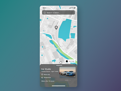 Daily UI 29 app daily 100 challenge dailyui dailyui029 dailyuichallenge map ui