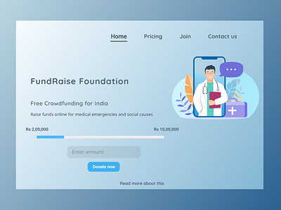 Daily UI 32 crowdfunding crowdfundingcampaign daily 100 challenge dailyui dailyui32 dailyuichallenge design ui