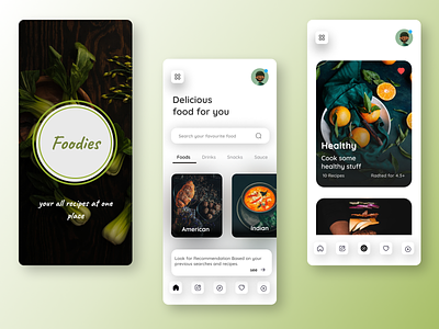 Daily UI 40 040 android app best daily 100 challenge dailyui dailyui40 dailyuichallenge design dribbble recipes ui