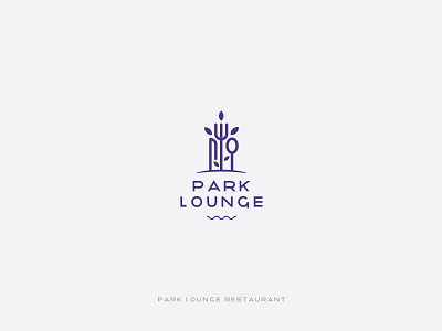 Park Lounge Restaurant Logo bangladesh branding concept food logo lounge nature logo park restaurant restaurant logo
